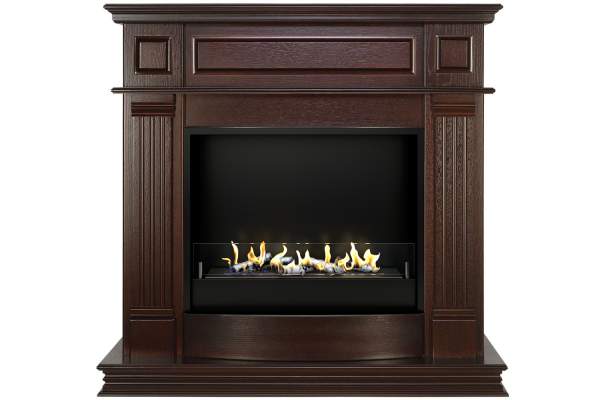 Биокамин в портале Firezo Atlanta Темный орех